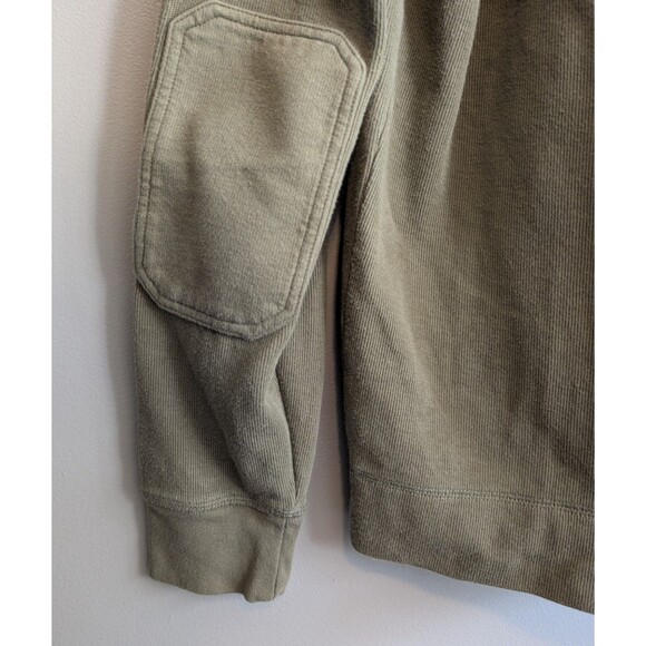 Banana Republic Size Medium Shawl Collar Sweater Mens Olive Green Pullover M - Picture 4 of 5